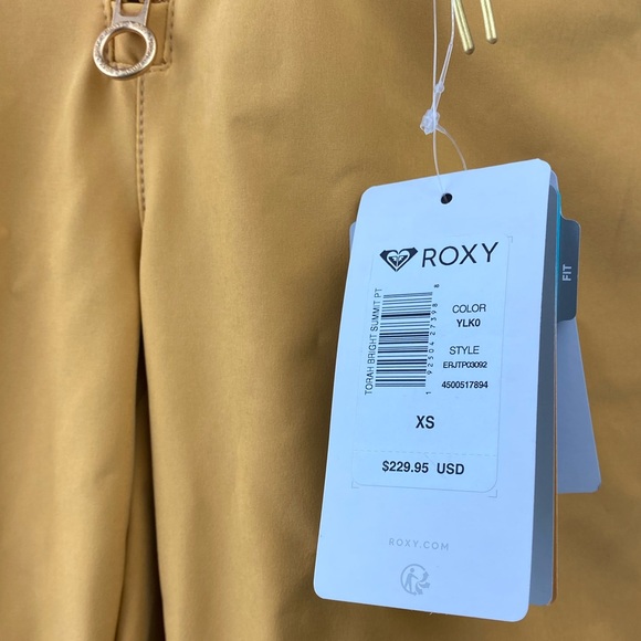 *NWT* Limited Edition Roxy Skinny-Fit Bib Snowboard Pants - Picture 6 of 9